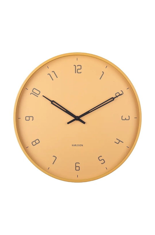 Karlsson zegar ścienny Stark pomarańczowy KA5950YE