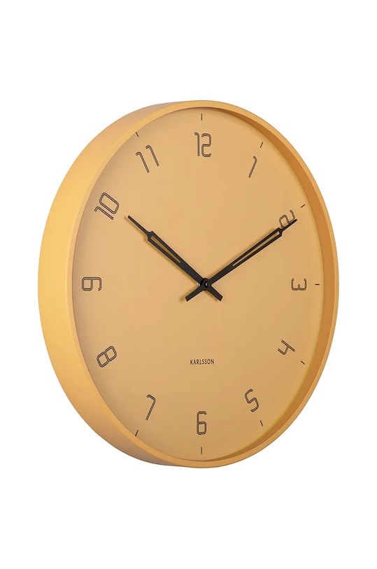 Karlsson zegar ścienny Stark KA5950YE pomarańczowy AA00