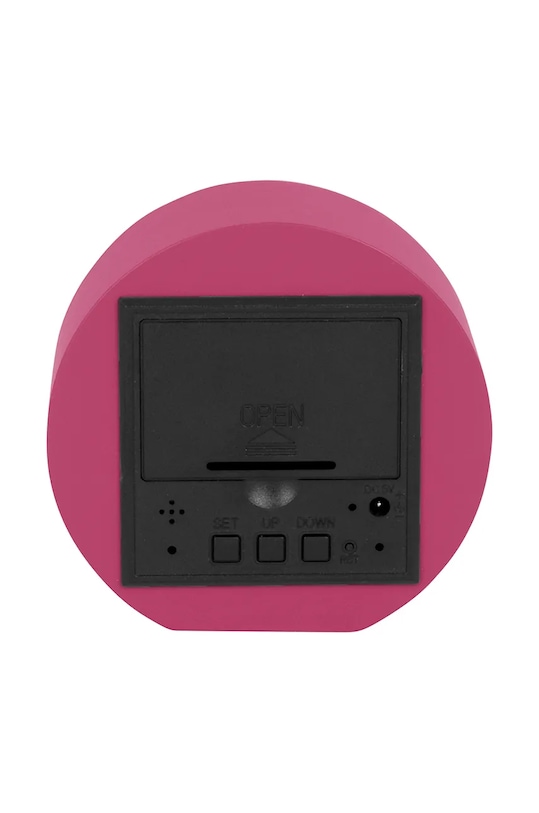 Вітальня та спальня Будильник Karlsson Spry Round LED KA5981BP рожевий