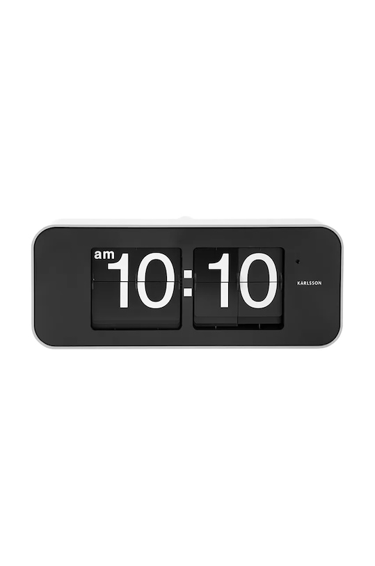 Настінний годинник Karlsson Wide Flip білий KA5999WH