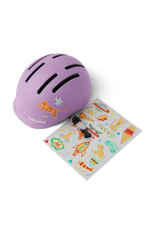 Thousand kask JR Collection Toddler THGL05030700 fioletowy
