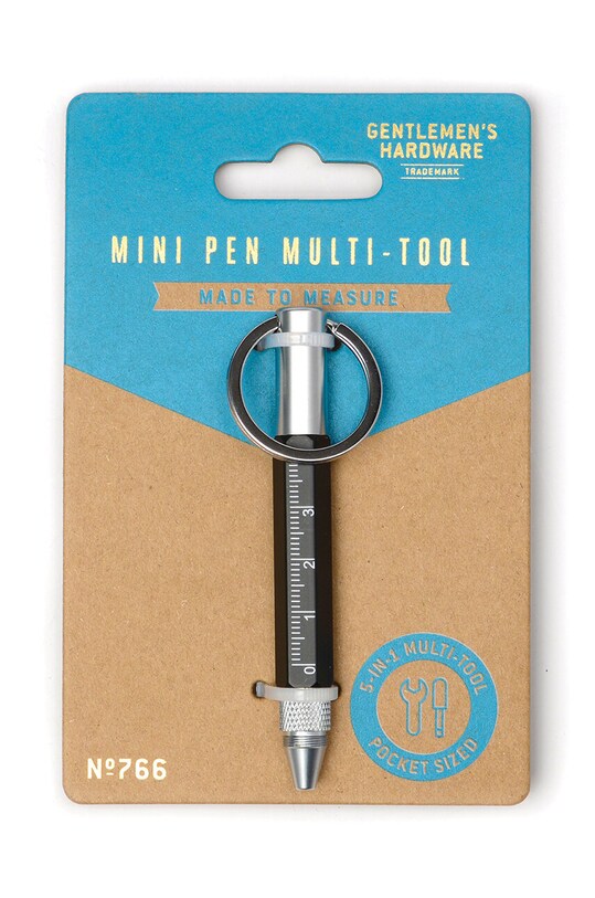 Лайфстайл Міні-мультитул з ручкою Gentlemen's Hardware 5 w 1 GEN766UK барвистий