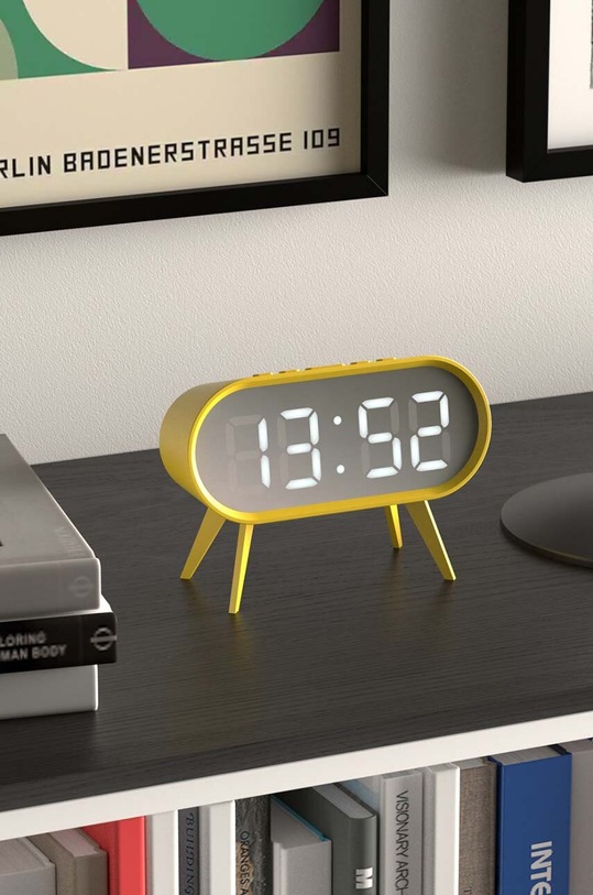 Newgate ceas cu alarmă Cyborg Alarm Clock KB1036SH.CYBO.S1.Y galben AA00