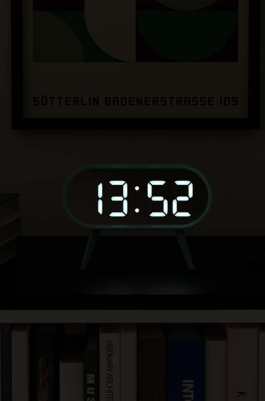 Newgate ceas cu alarmă Cyborg Alarm Clock KB1031SH.CYBO.S1.BL albastru AA00