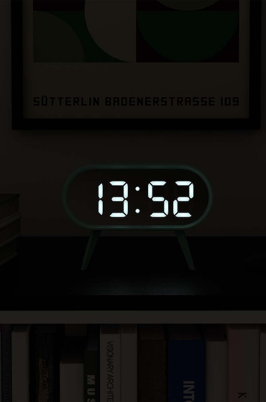 Будильник Newgate Cyborg Alarm Clock KB1031SH.CYBO.S1.BL голубой AA00