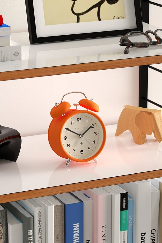 Σαλόνι και υπνοδωμάτιο Ξυπνητήρι Newgate Charlie Bell Echo Alarm Clock KB1040CBM134PO πορτοκαλί