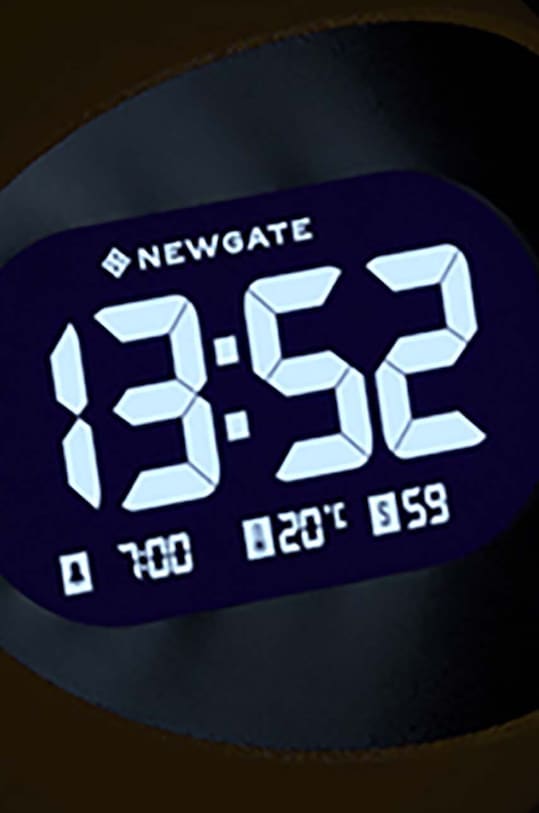 Будилник Newgate Centre Of The Earth KB1645LCD.COTE4 жълт