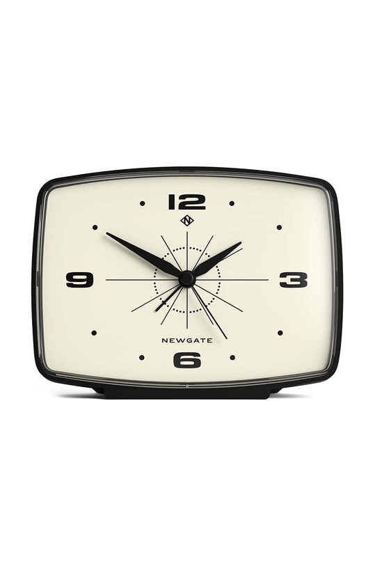 Budík Newgate Brooklyn Alarm Clock čierna KB1641ALM.BRO20K