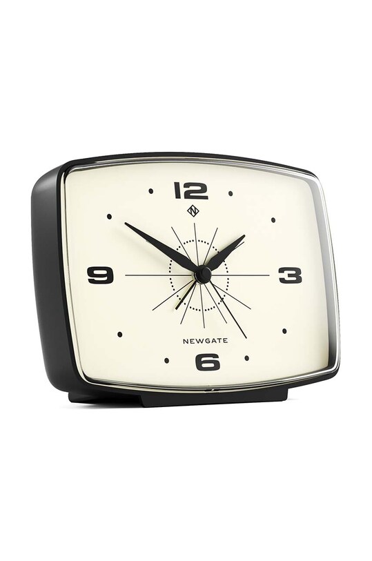 Budík Newgate Brooklyn Alarm Clock KB1641ALM.BRO20K čierna AA00