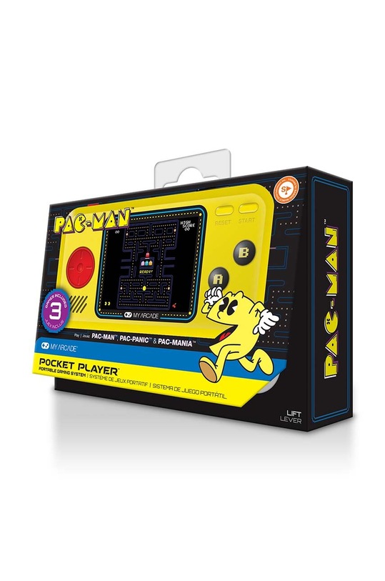 My Arcade consolă de buzunar Pocket Player Pac-Man 3in1 multicolor KB325MYARC4PACPOC