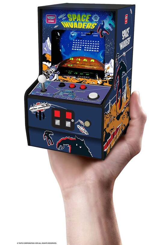 My Arcade consolă portabilă Gaming Micro Player Space Invaders multicolor KB1530MYALOT2SPACEIN