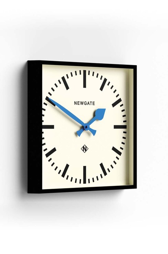 Nástěnné hodiny Newgate Number 5 Wall Clock KB1188NUMFIV390KICE modrá AA00