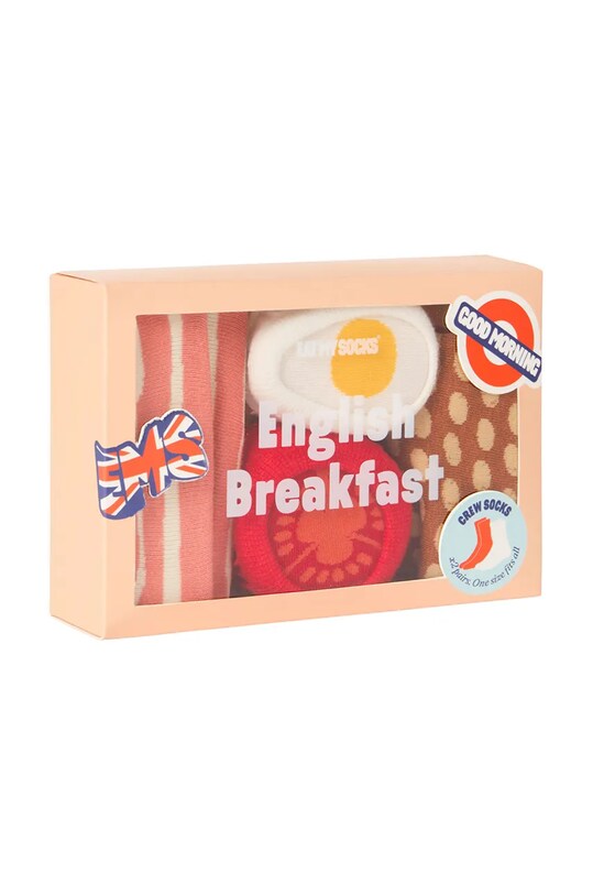 Ponožky Eat My Socks English Breakfast 2-pack vícebarevná EMSNCREBX2