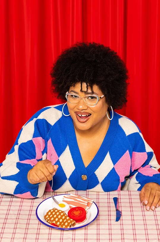 Ponožky Eat My Socks English Breakfast 2-pack EMSNCREBX2