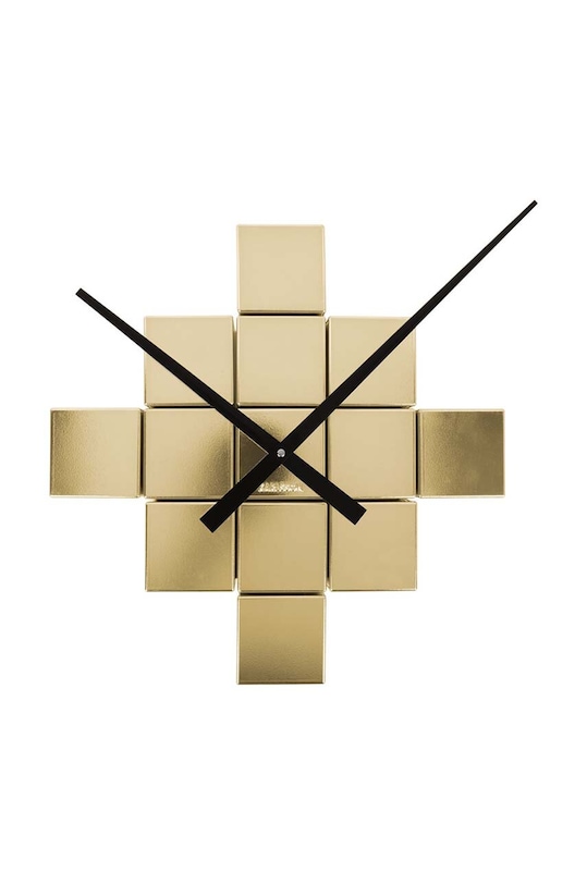 Ρολόι τοίχου Karlsson DIY Cubic Metallic KA5974GD πολύχρωμο AA00