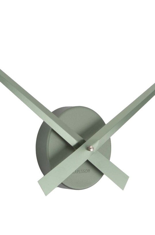 Вітальня та спальня Настінний годинник Karlsson Clock Little Big Time KA5516DG барвистий