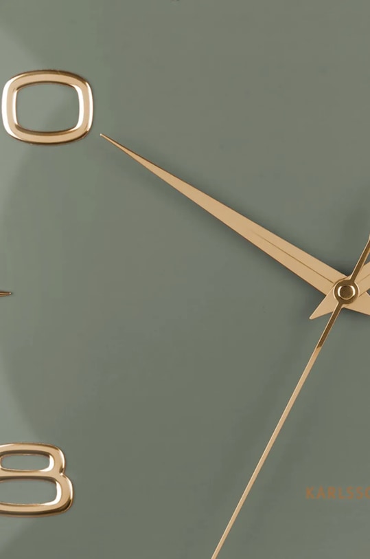 Стенен часовник Karlsson Sienna Glow KA6017GR многоцветен AA00