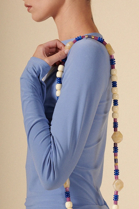 Ланцюжок для телефону LaCoqueFrançaise Oceanie 120 cm барвистий LE317470