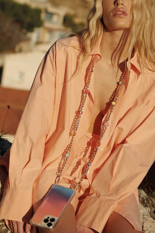 Decor Retiazka na telefón LaCoqueFrançaise Ruby 120 cm LE314928 viacfarebná