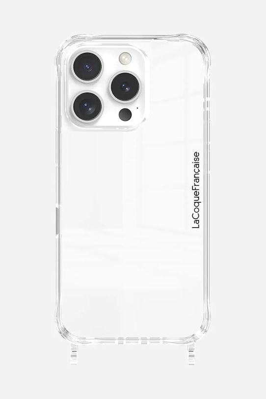 LaCoqueFrançaise etui pentru telefon iPhone 16 Pro transparent LE317950