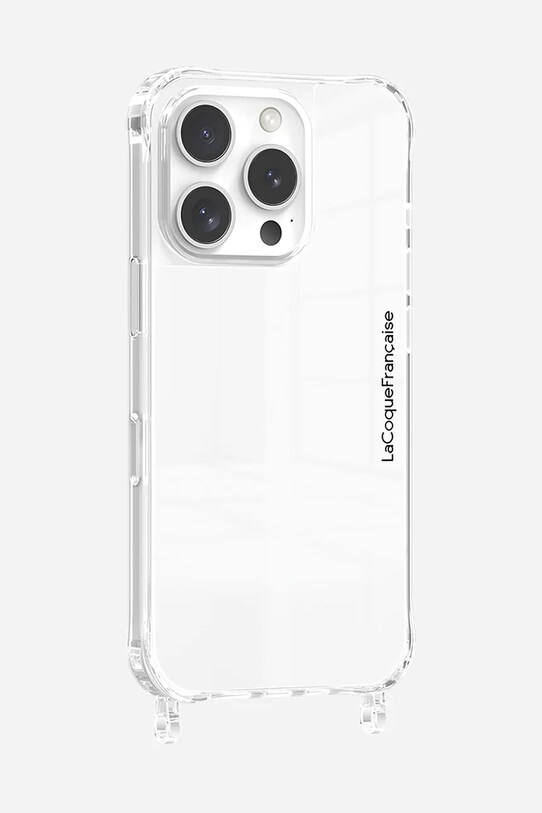 LaCoqueFrançaise custodia per telefono iPhone 16 Pro LE317950 transparente AA00
