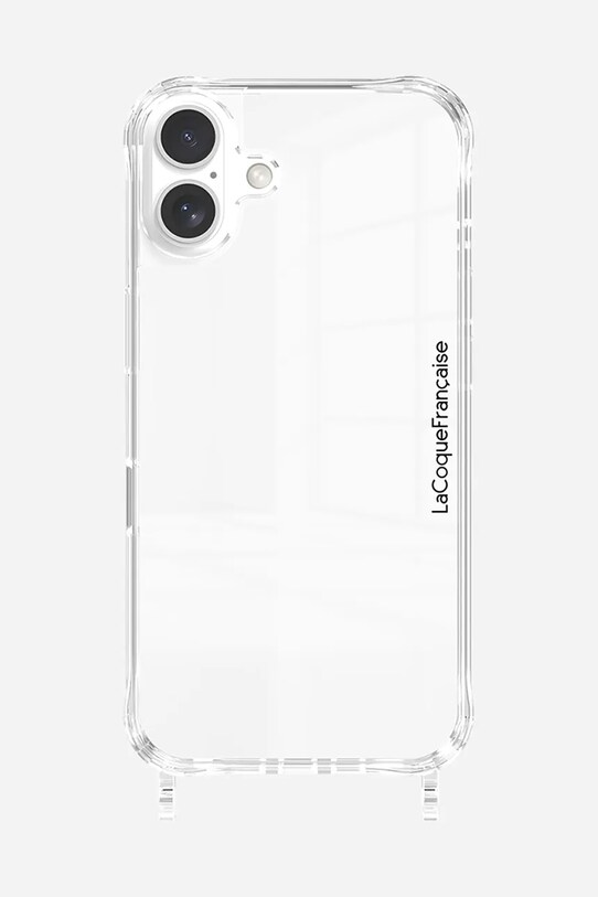 Кейс за телефон LaCoqueFrançaise iPhone 16 Plus прозрачен LE317951