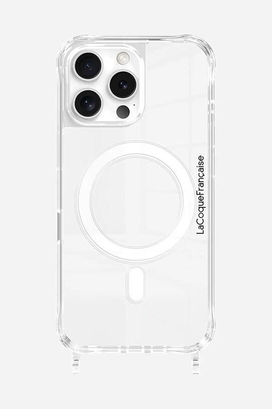 Чохол на телефон LaCoqueFrançaise iPhone 16 Pro Max MagSafe прозорий LE317541