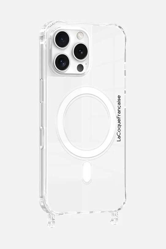 Чохол на телефон LaCoqueFrançaise iPhone 16 Pro Max MagSafe LE317541 прозорий AA00
