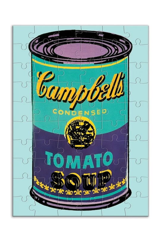 Galison zestaw diy kartka puzzle Andy Warhol Soup Can Greeting Card 67203 multicolor AA00