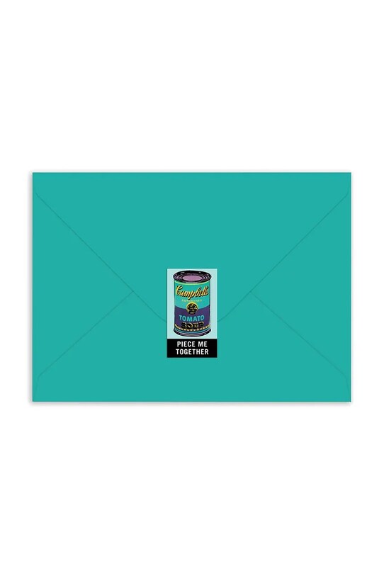 Galison zestaw diy kartka puzzle Andy Warhol Soup Can Greeting Card multicolor 67203