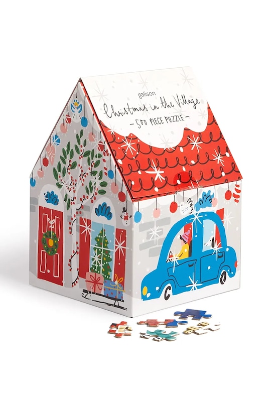 Galison puzzle Christmas In the Village 500 elementów multicolor 60219.