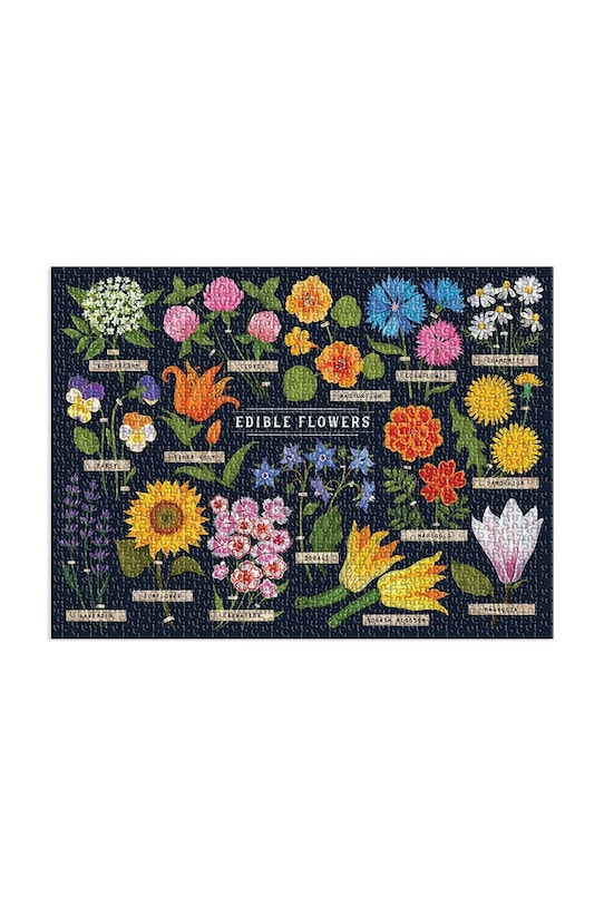 Galison puzzle Edible Flowers 1000 elementów 69078 multicolor AA00