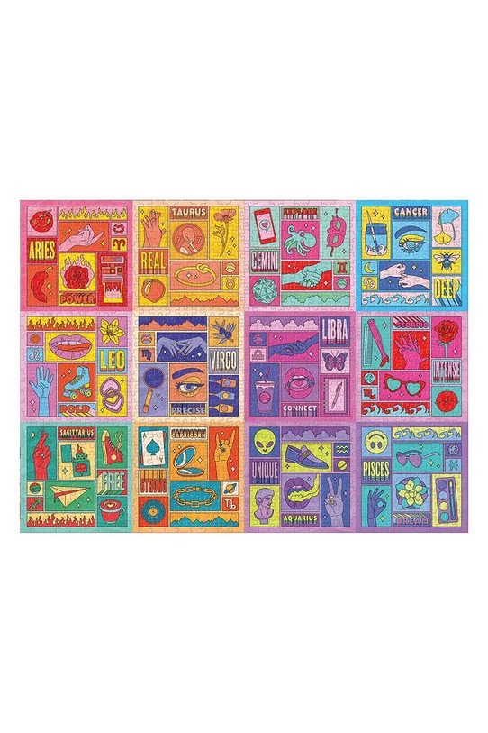 Παζλ Galison Zodiac Power 1000 elementów 66831 πολύχρωμο AA00