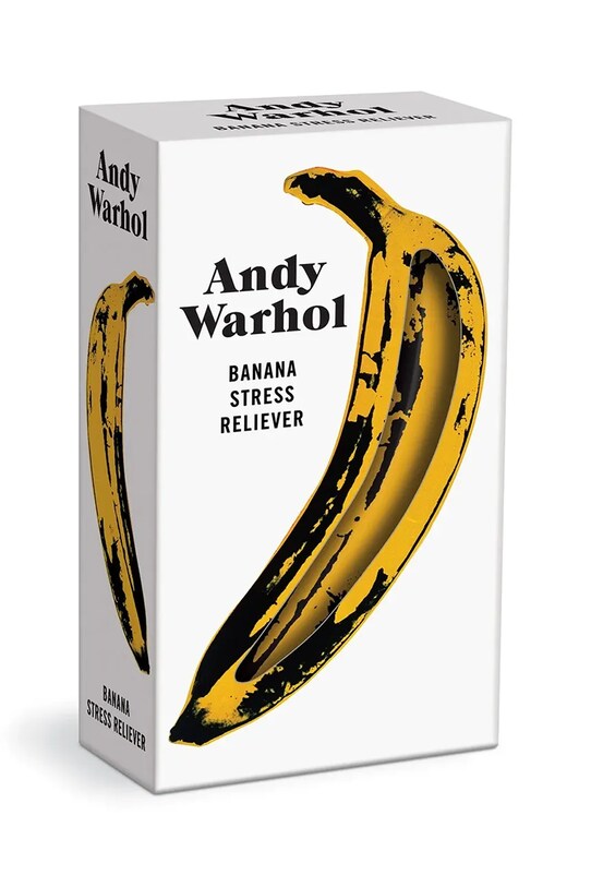 Galison zabawka antystresowa Andy Warhol Banana multicolor 60029