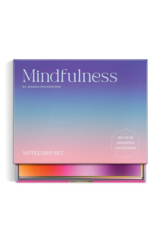 Galison set de cărți poștale Mindfulness by Jessica Poundstone 16-pack multicolor 69787