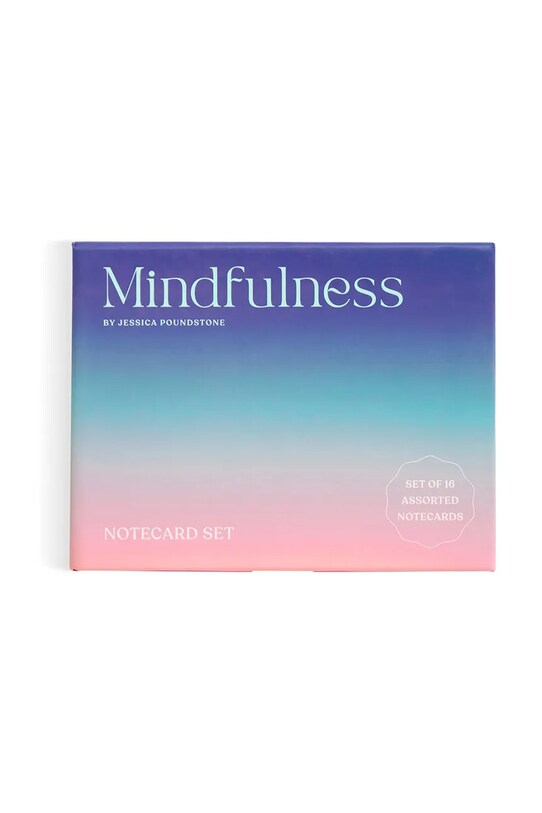 Galison set de cărți poștale Mindfulness by Jessica Poundstone 16-pack 69787 multicolor