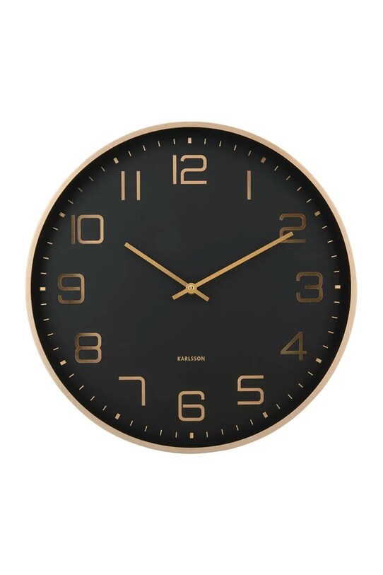 Nástenné hodiny Karlsson Elegance Glow viacfarebná KA5973BK