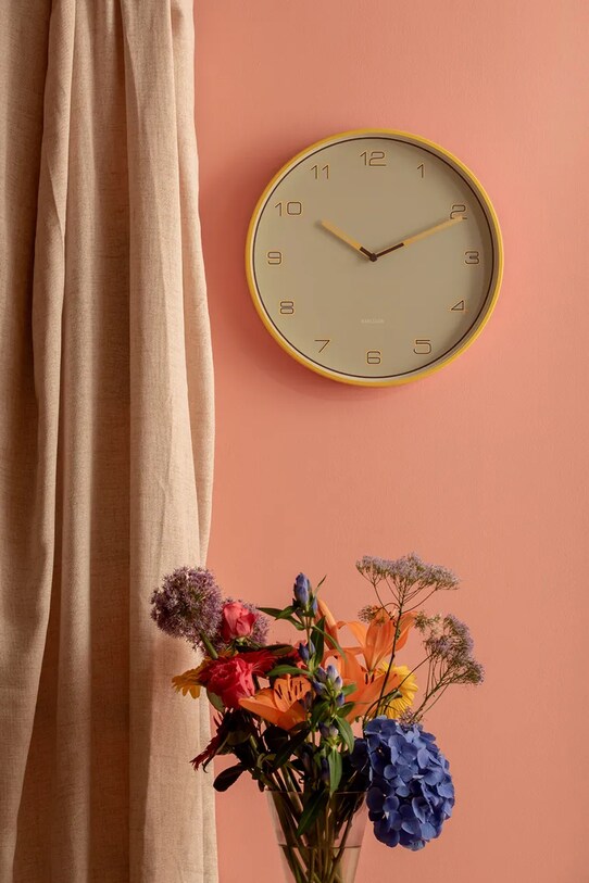 Karlsson ceas de perete Lined Numbers multicolor KA6013BY