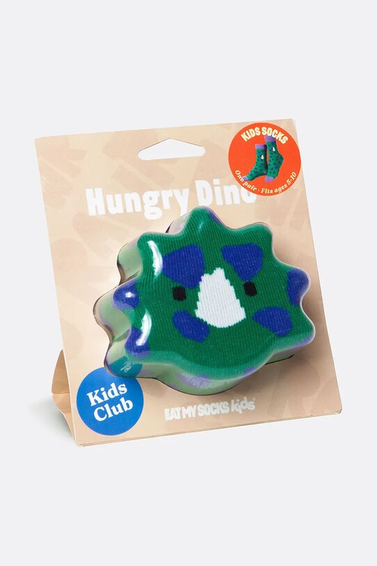 Детские носки Eat My Socks Hungry Dino Kids мультиколор EMSKIDDIN