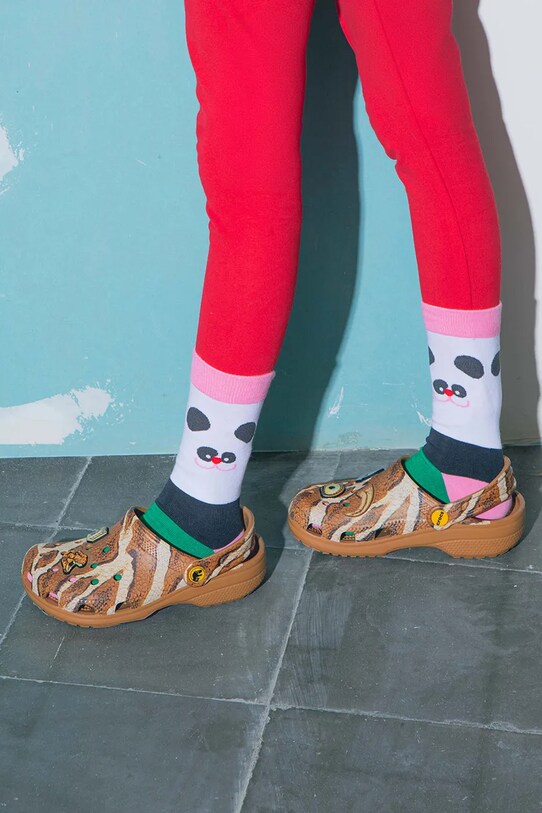Eat My Socks skarpetki dziecięce Lazy Panda Kids EMSKIDPAN