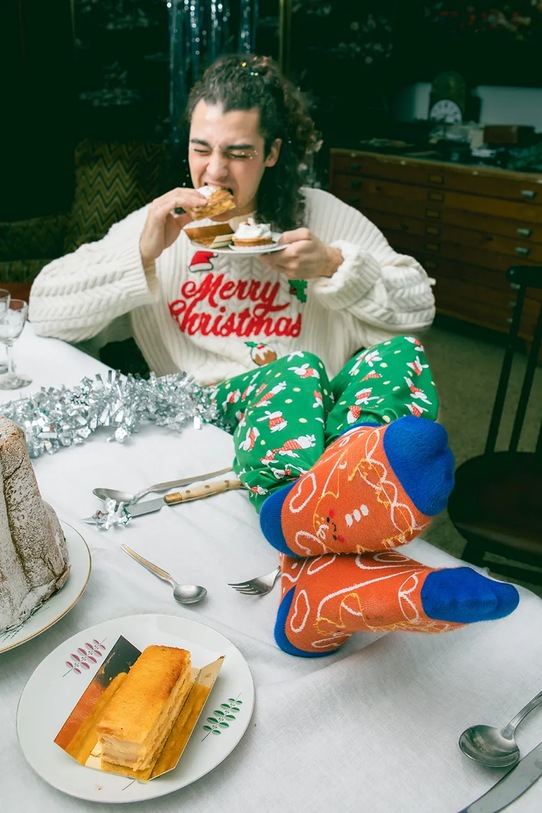 Eat My Socks skarpetki Trend Xmas Cookie EMSATXCO multicolor