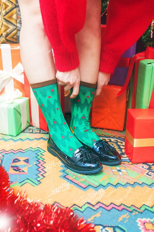 Носки Eat My Socks Trend Xmas Tree мультиколор EMSATXTR