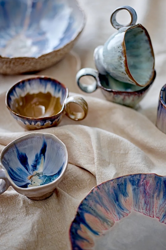 Kuchnia i bar Bloomingville kubek Imogen 175 ml 82061486 zielony