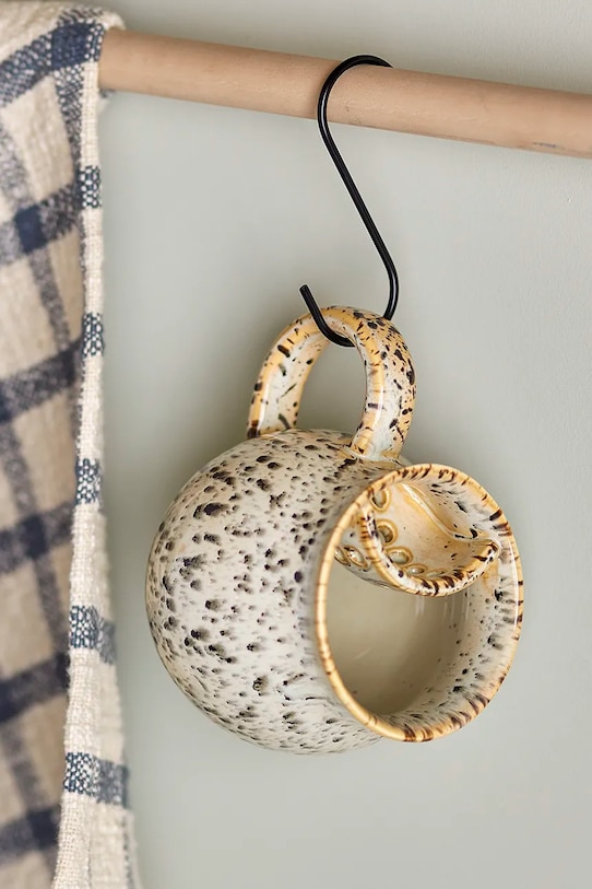 Kuchyňa a bar Hrnček Bloomingville Alicia 460 ml 82061445 sivá