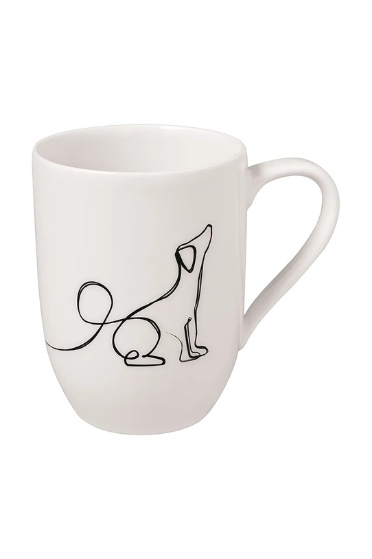 Villeroy & Boch set tazze Statement Dog 280 ml pacco da 2 10.1621.8408 bianco AA00