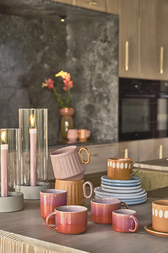 Kuhinja i bar Set šalica za espresso Zone Denmark Styles 80 ml 2-pack 31419 šarena