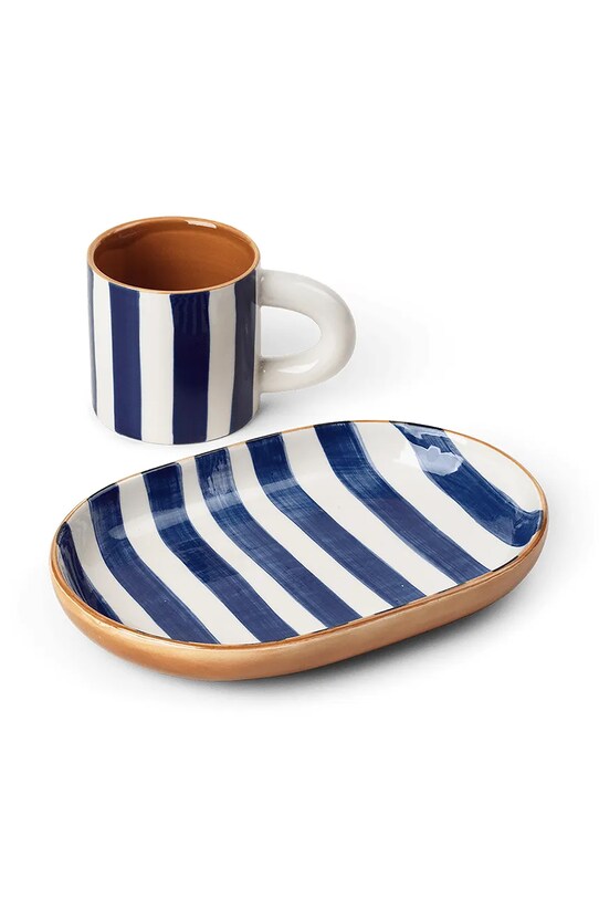 ferm LIVING csésze tányérral Milu Snack Set 1104264860 többszínű AA00