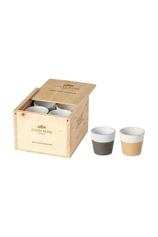 Costa Nova zestaw filiżanek do espresso Grespresso Nature 8-pack multicolor LSCS14.MLT.SET8