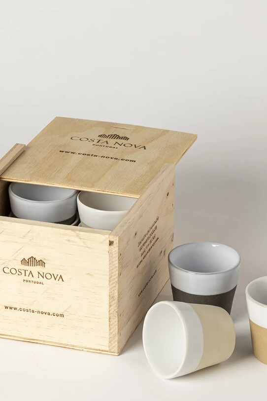 Costa Nova zestaw filiżanek do espresso Grespresso Nature 8-pack multicolor LSCS14.MLT.SET8