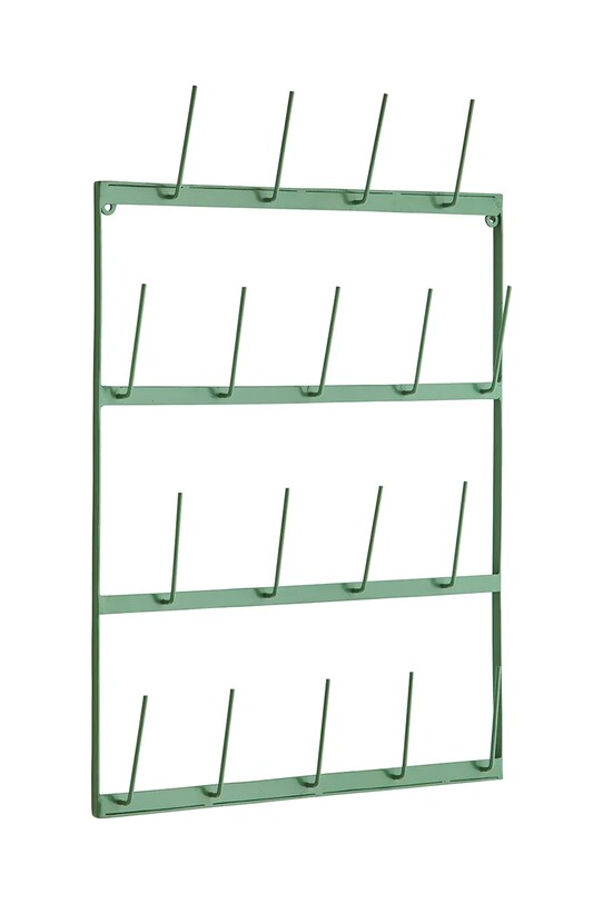 Madam Stoltz organizer na kubki 40 x 7 x 62 cm turkusowy 35877GRN